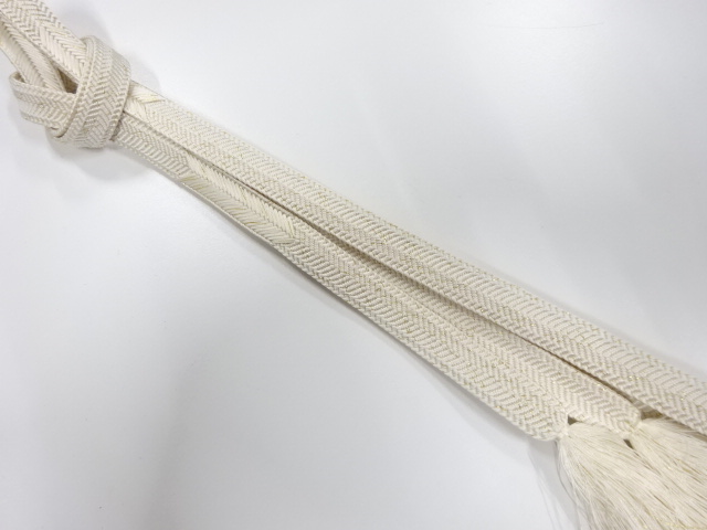 正絹　手組帯締め